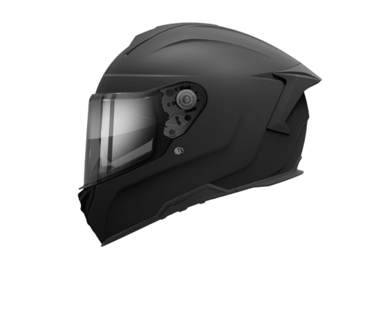 CASCO MOTO UNIK INTEGRAL GAFA SOLAR NEGRO MATE L(59-60)